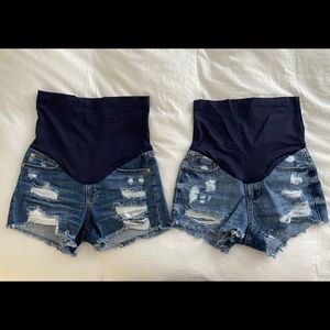 PinkBlush Maternity Jean Shorts Size XS